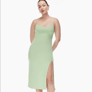 Green Aritizia Midi Wilfred Dress